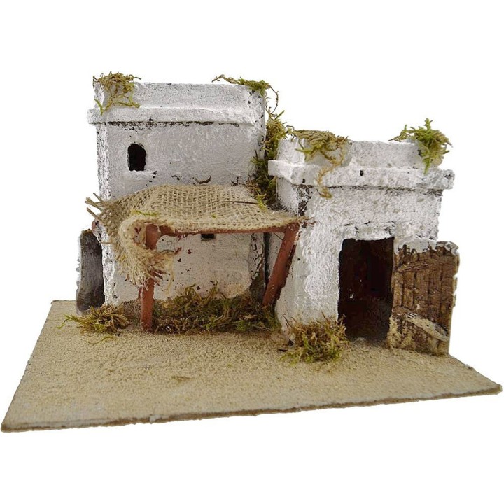 Casa Árabe en resina cm 22x18x14 h.