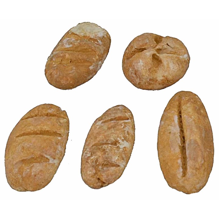 Juego de 5 bocadillos surtidos de 0,8-1,5 cm - D64P