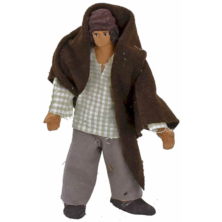 Standing man cm 12 with arm up-down