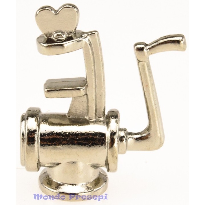 Metal meat grinder