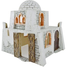 Casa Árabe belén cm 25x25x24 h.