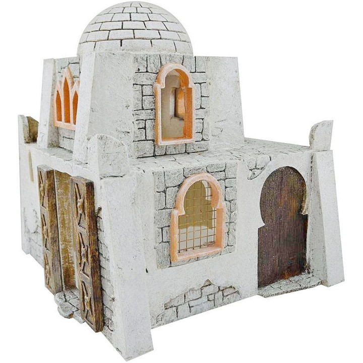 Casa Árabe belén cm 25x25x24 h.