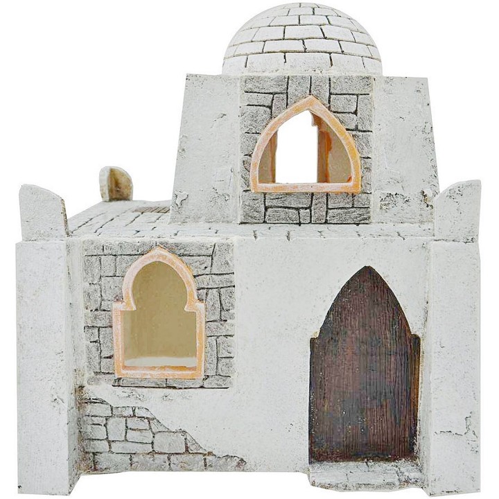 Casa Araba presepe cm 25x25x24 h.