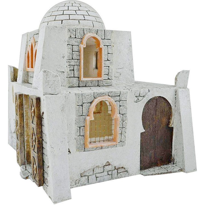 Casa Árabe belén cm 25x25x24 h.