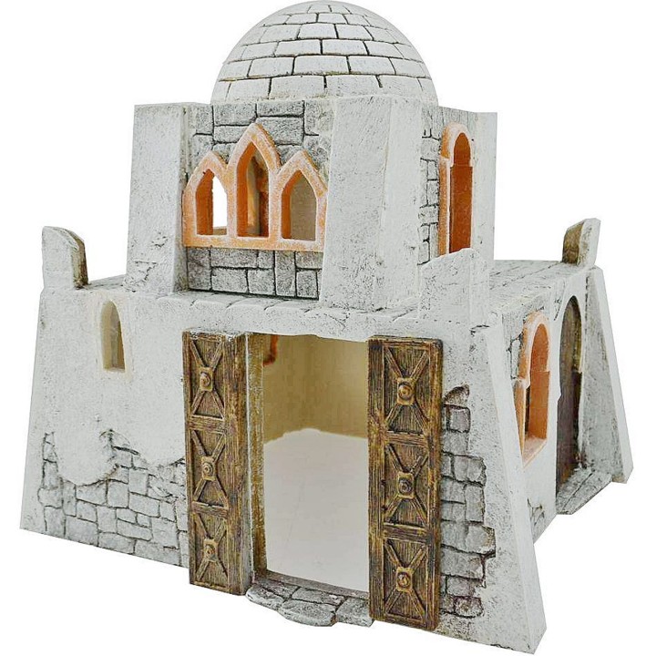 Casa Araba presepe cm 25x25x24 h.