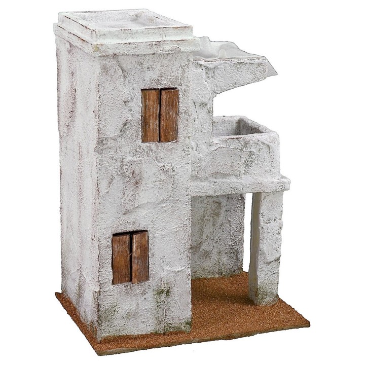 Arab house with balcony cm 19,5x14,5x27 h