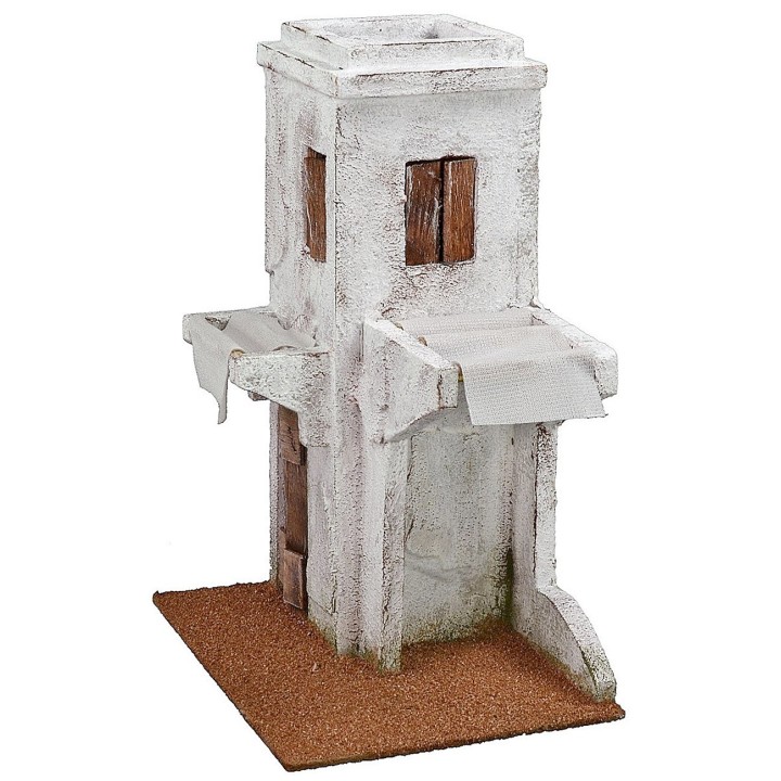 Casa árabe con marquesinas de 20x14,5x27 cm h