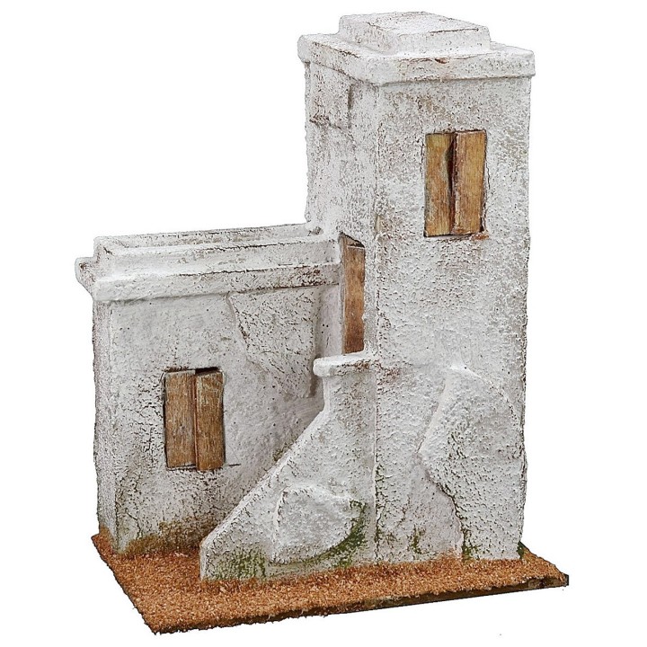 Arab house with staircase cm 8,5x12,5x17 h
