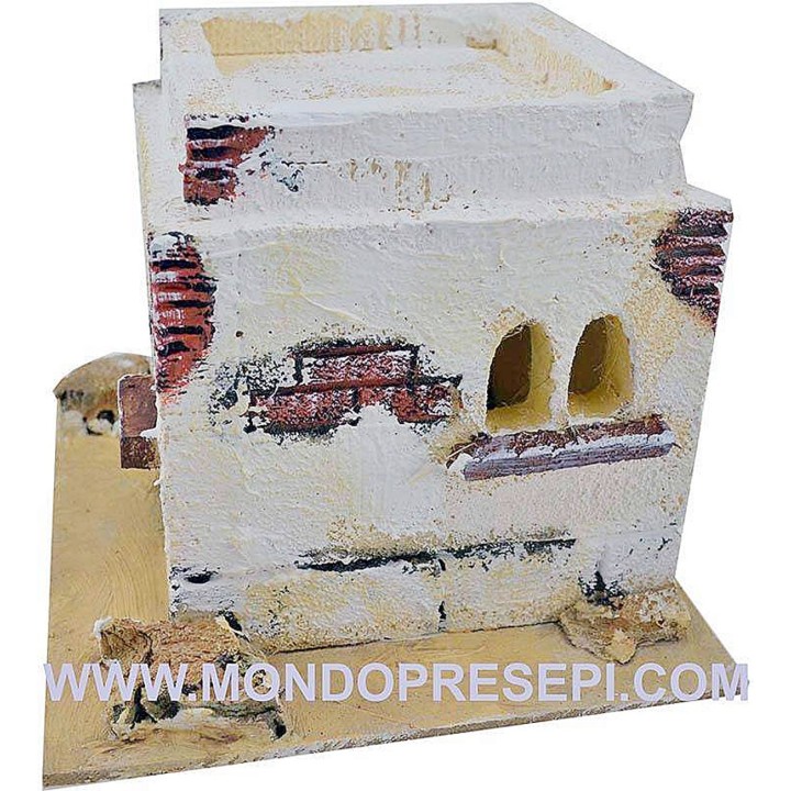 Casa araba presepe cm 15x15x12 h.