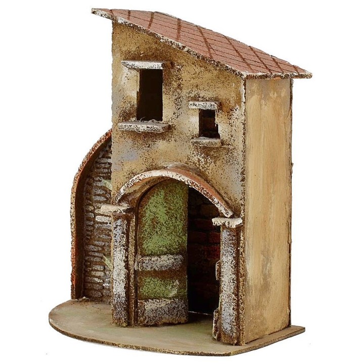 House with corner for shop 14x22x26h