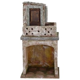 Casa con balcone a L cm 14,5x12x28 h