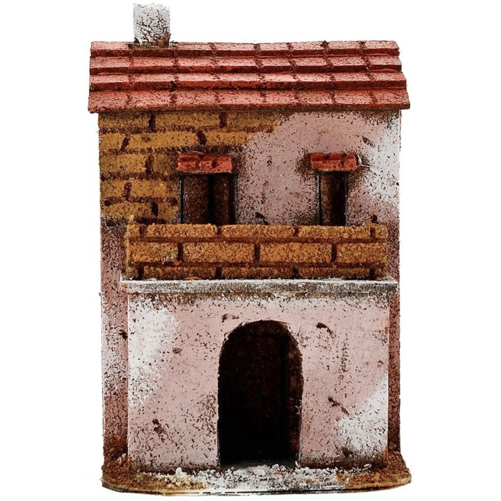 House with terrace cm 12x9x18 h.