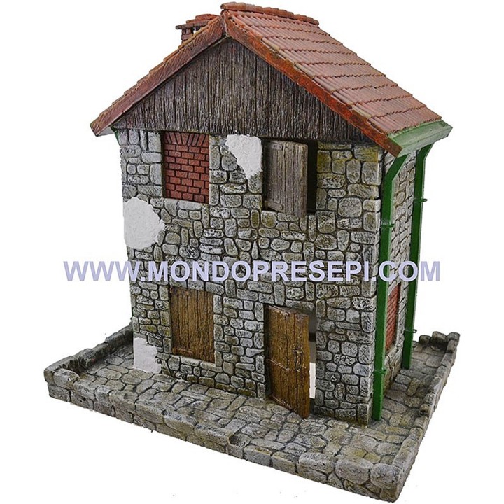 Casa deluxe in resina cm 28x21x30