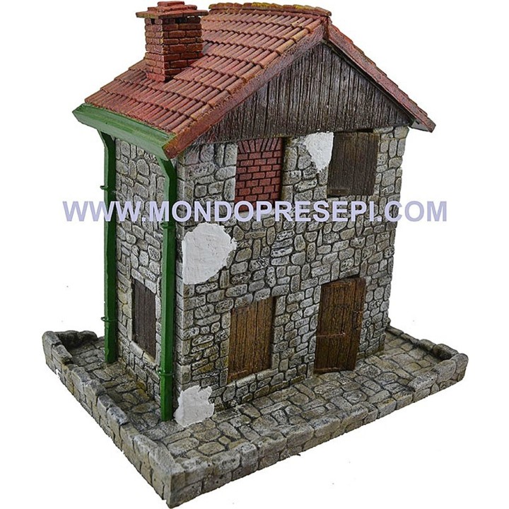 Casa deluxe in resina cm 28x21x30