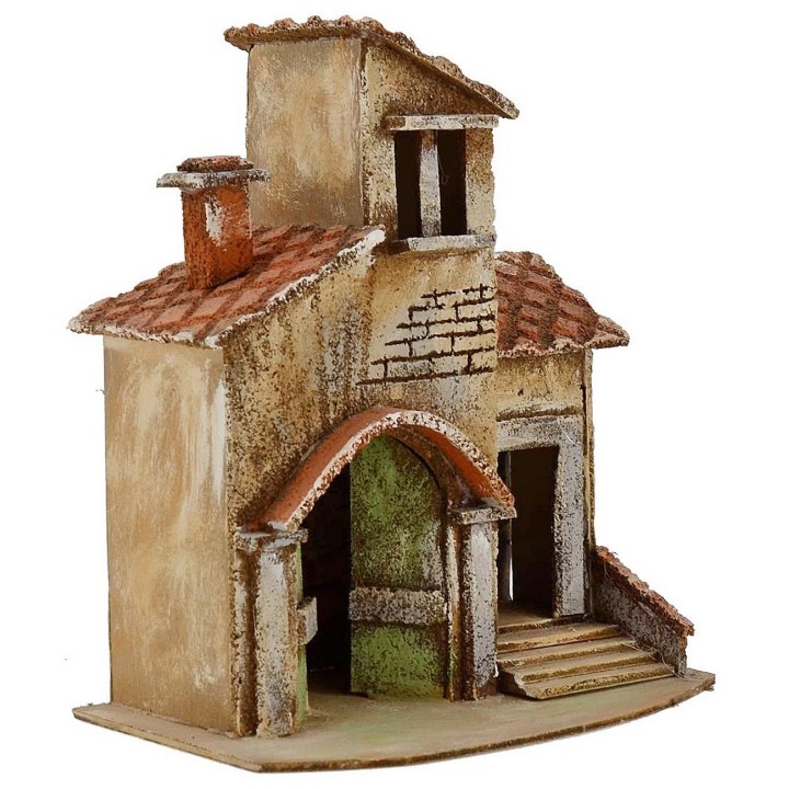 Casa due piani con bottega 24x15x26h