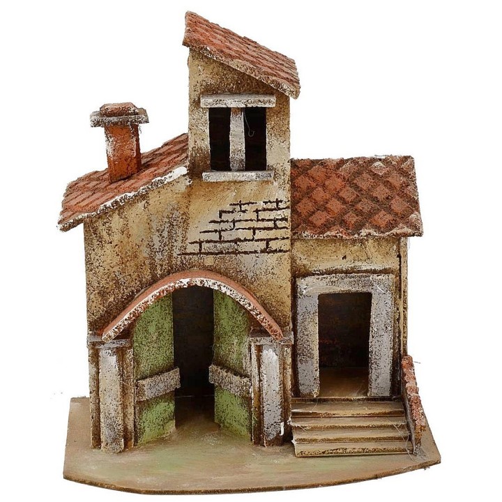 Casa due piani con bottega 24x15x26h