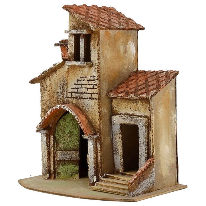 Casa de dos pisos con tienda 24x15x26h