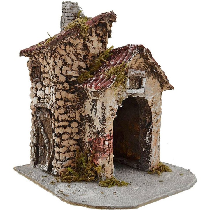 Casa de resina de 18x18x22 cm h.