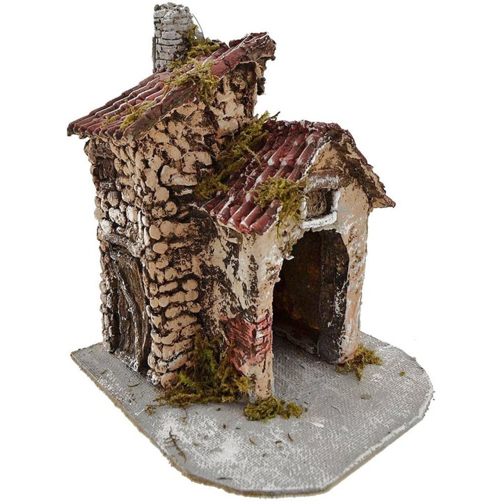 Casa de resina de 18x18x22 cm h.
