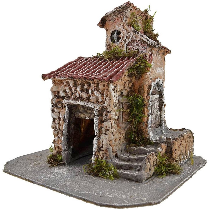 Casa in resina cm 22x21x24 h.