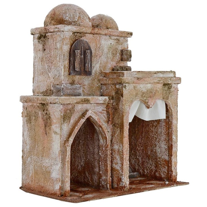 Casa palestinese con bottega e tempio cm 25x14,5x30 h