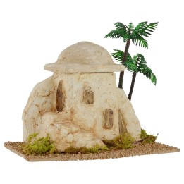 Casa palestina con escalera y arco cm 18x11x15 h