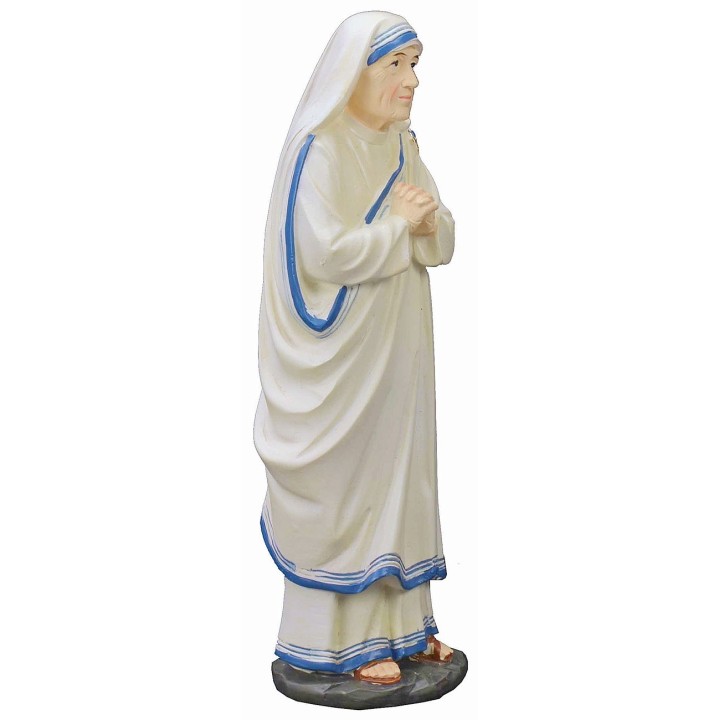 Madre Teresa cm 18 estatua de resina