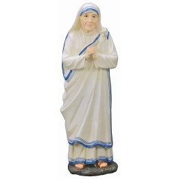 Madre Teresa cm 18 estatua de resina