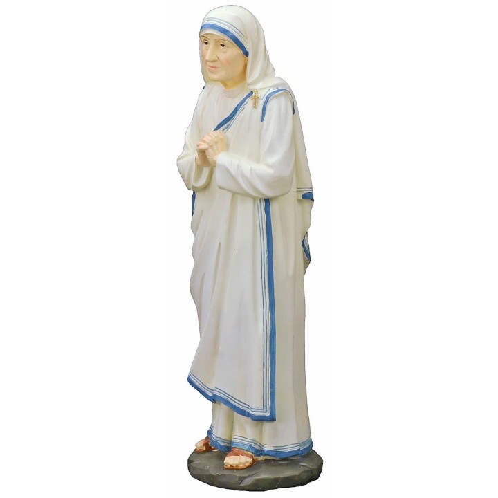 Madre Teresa cm 27,5 statua in resina