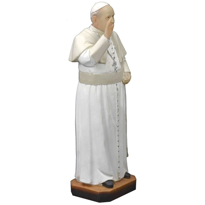 Pope Francis 30 cm resin statue
