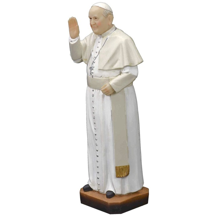 Pope Francis 30 cm resin statue