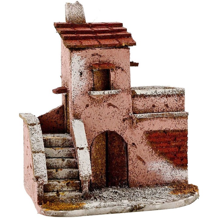 Casa para belén de 13x10x16 cm h.