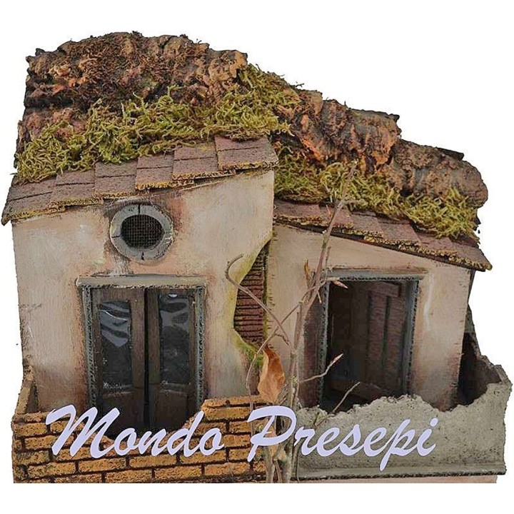 Casas con balcón de 30x25x40 cm.