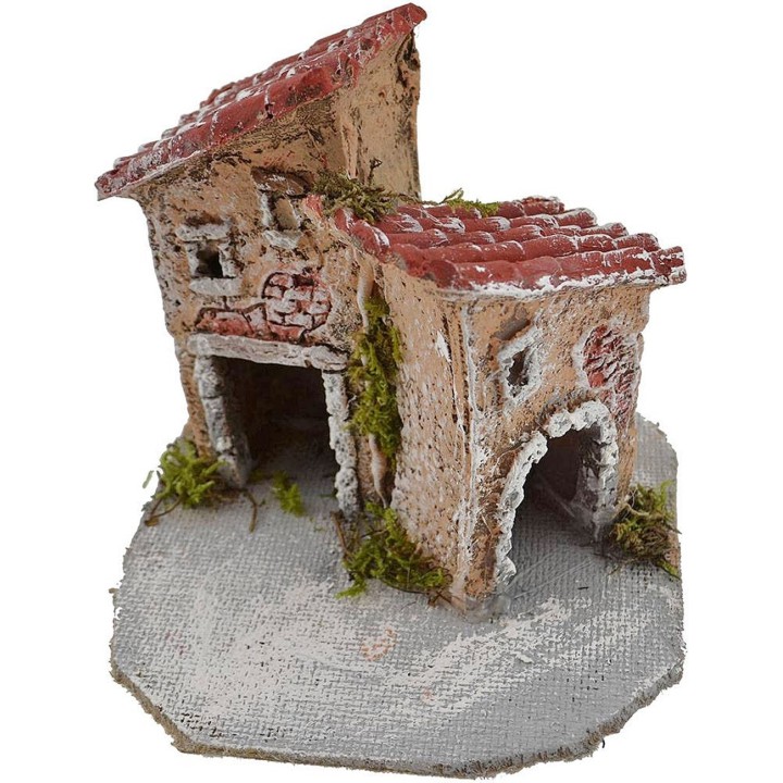 Caja de resina de 12,5x12,5x10 cm de altura.