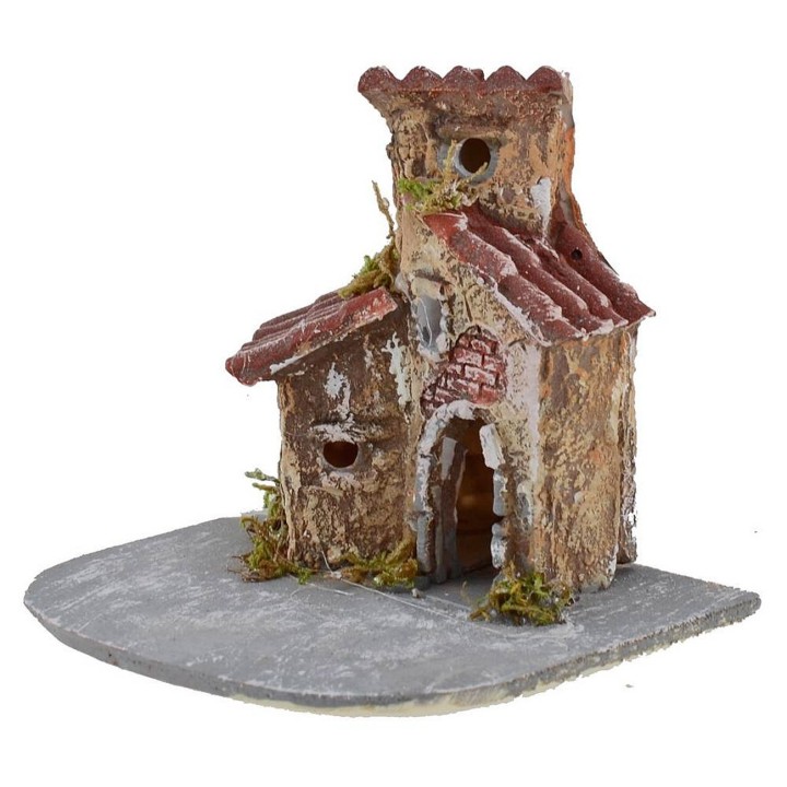 Case in resina per presepe cm 12x11x11 h.