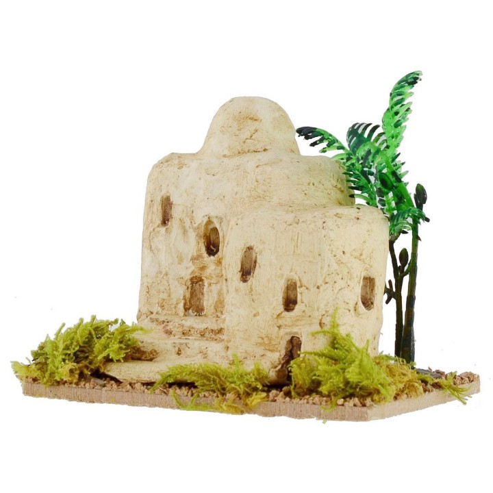 Palestinian homes with palm cm 9,5x7x8, 5 h