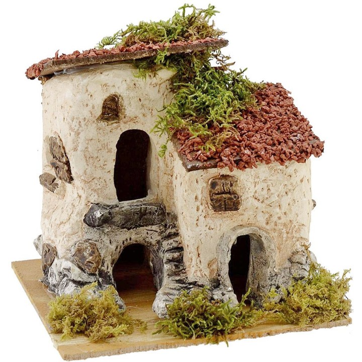 Case rustiche cm 16x15x14 h.