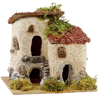 Case rustiche cm 16x15x14 h.