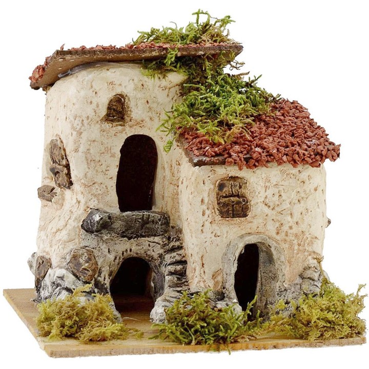 Case rustiche cm 16x15x14 h.
