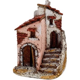 Casette con scalinata cm 11,5x14,5x15 h.