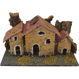 Casitas para belén enlucidas 85/6