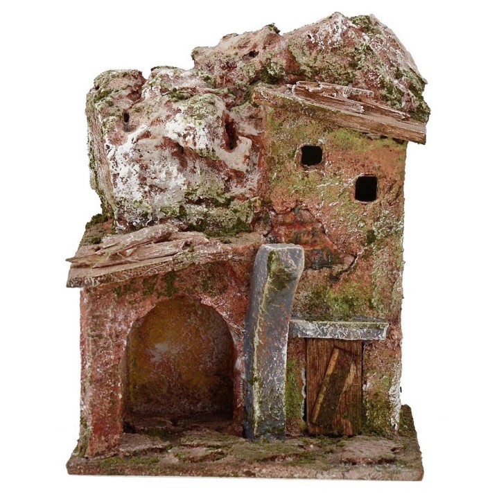 Casolare di montagna cm 10x9x13 h. 