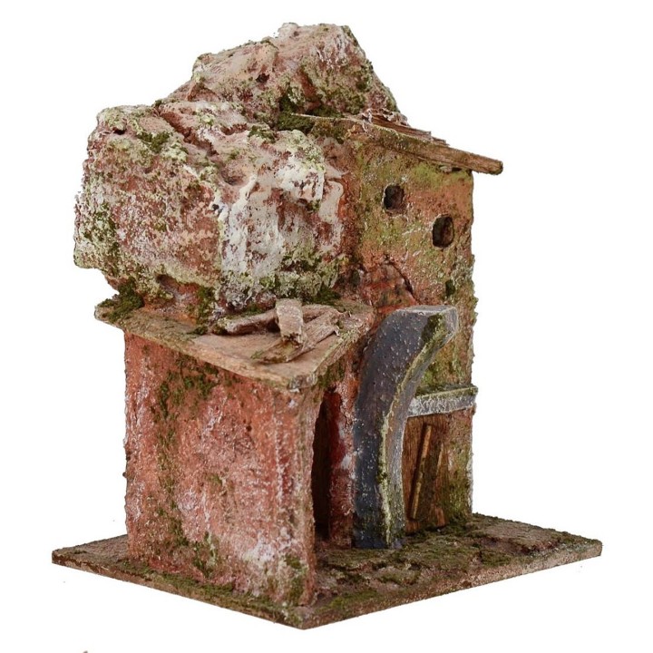 Casolare di montagna cm 10x9x13 h. 