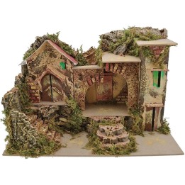 Casita de pesebre de 33x18x23 cm h.