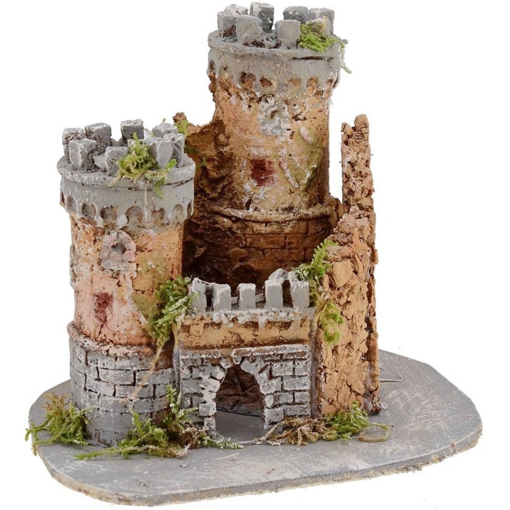 Castillo para belén cm 17,5x15x15 h.