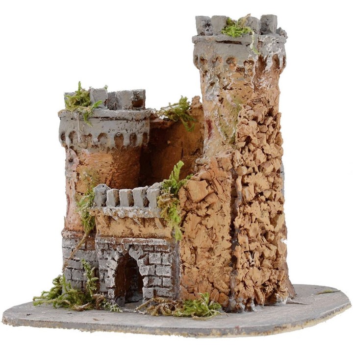 Castillo para belén cm 17,5x15x15 h.