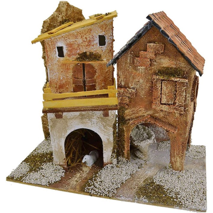 Gruppo case cm 18x15x23 h.