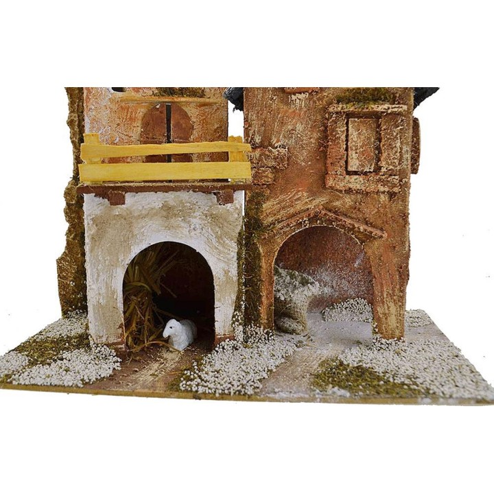 Gruppo case cm 18x15x23 h.