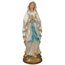 Virgen de Lourdes 22 cm