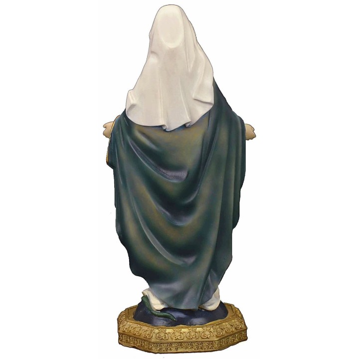María Santísima Inmaculada estatua de resina de 23 cm